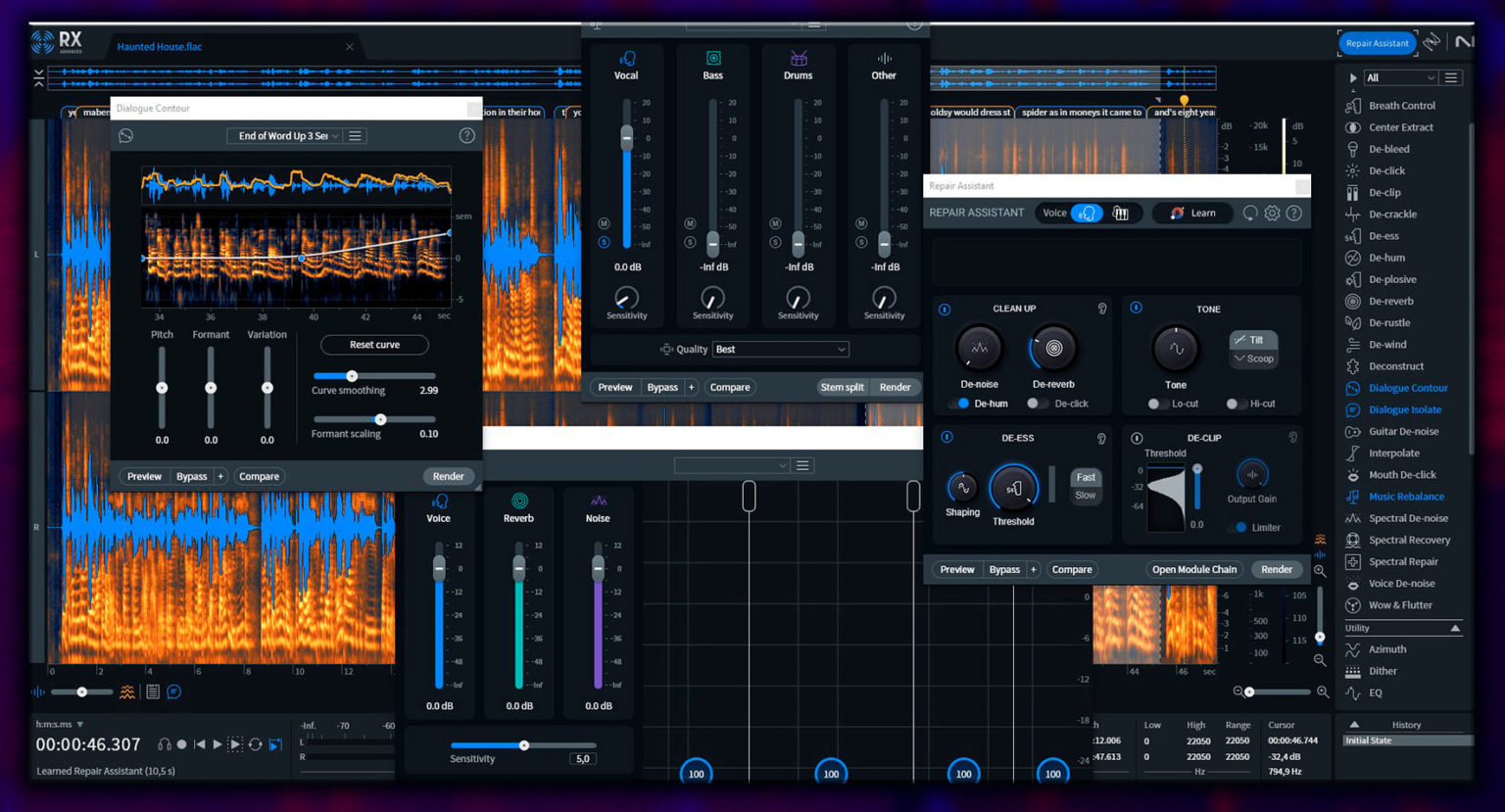 Pro Tools · iZotope RX 11